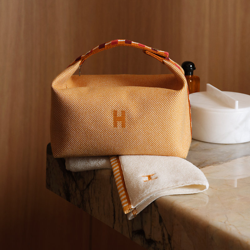 カレ・タオル 《ヴィス・ヴェルサ》 - ブルー | Hermès - エルメス