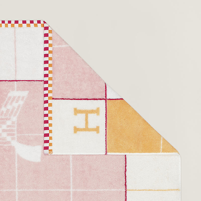 バスタオル 《アニモー・ナッテ》 - イエロー | Hermès - エルメス