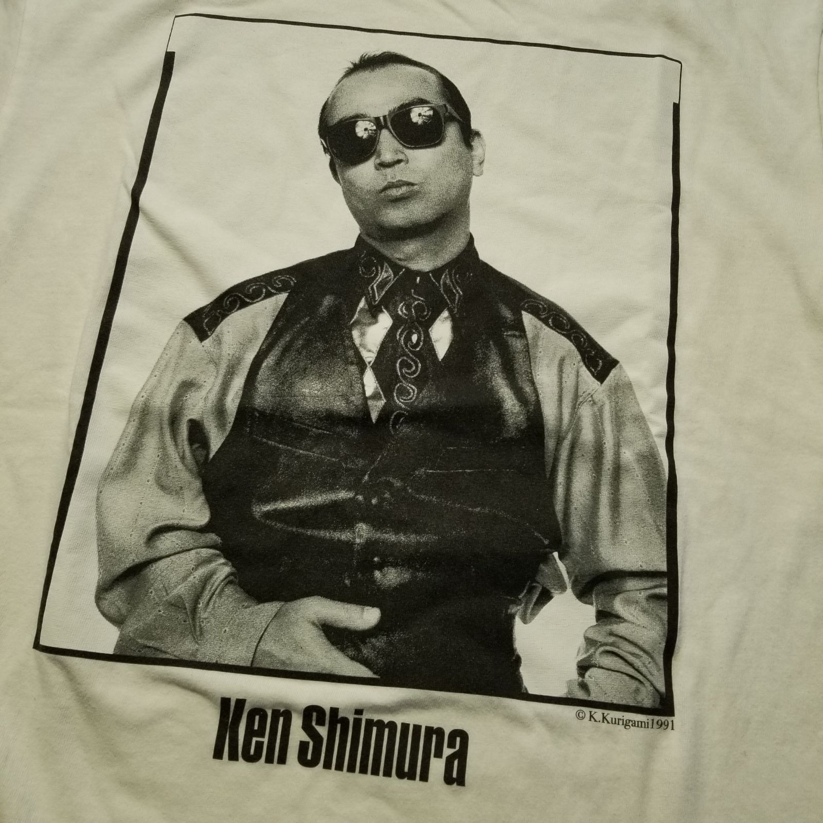 志村けん x JOURNAL STANDARD ブラック KEN SHIMURA Tシャツ Mサイズ