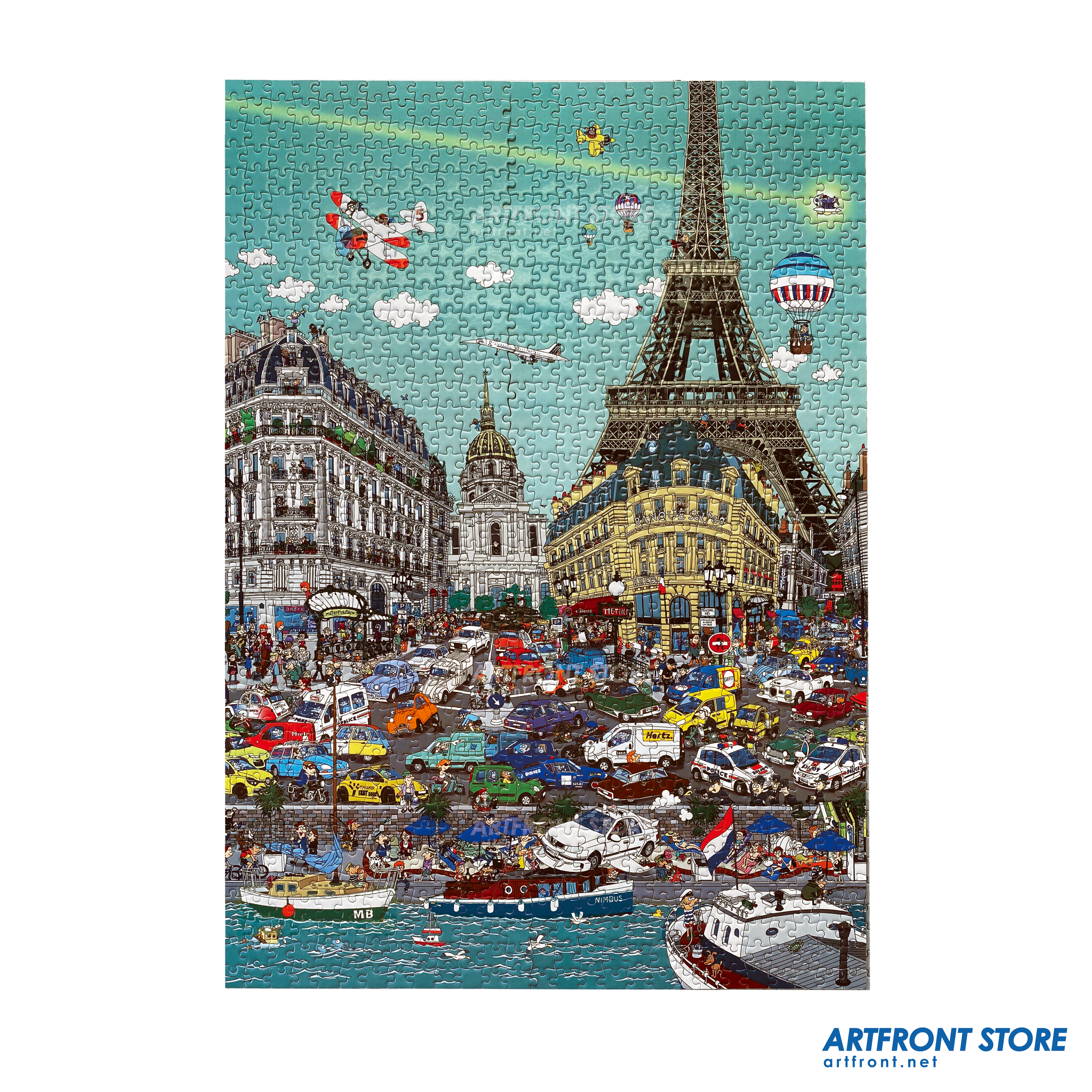 ジグソーパズル PARIS – まつやまたかし ARTFRONT アートフロント