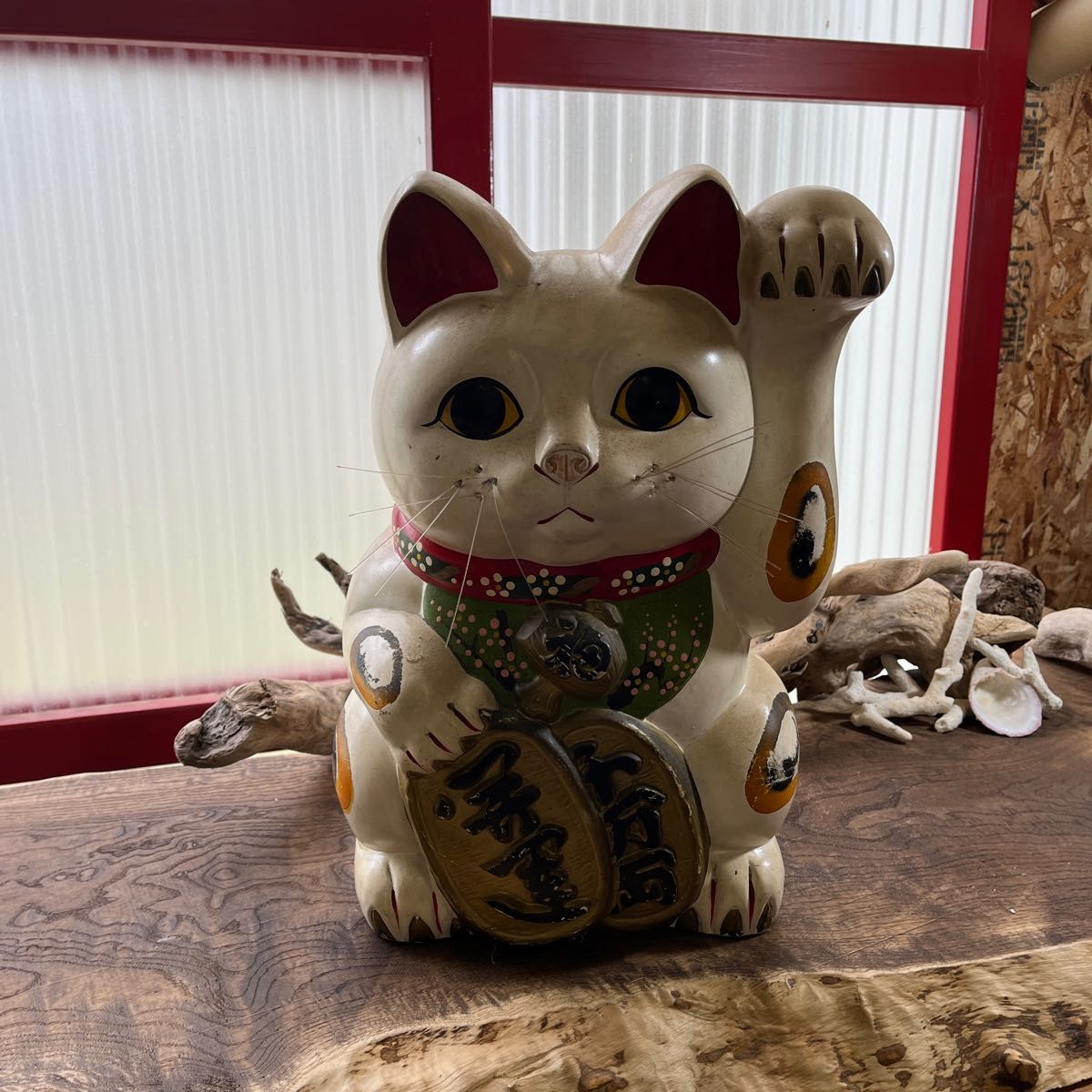 骨董／招き猫／貯金箱／縁起物／アンティーク／ヴィンテージ｜Yahoo