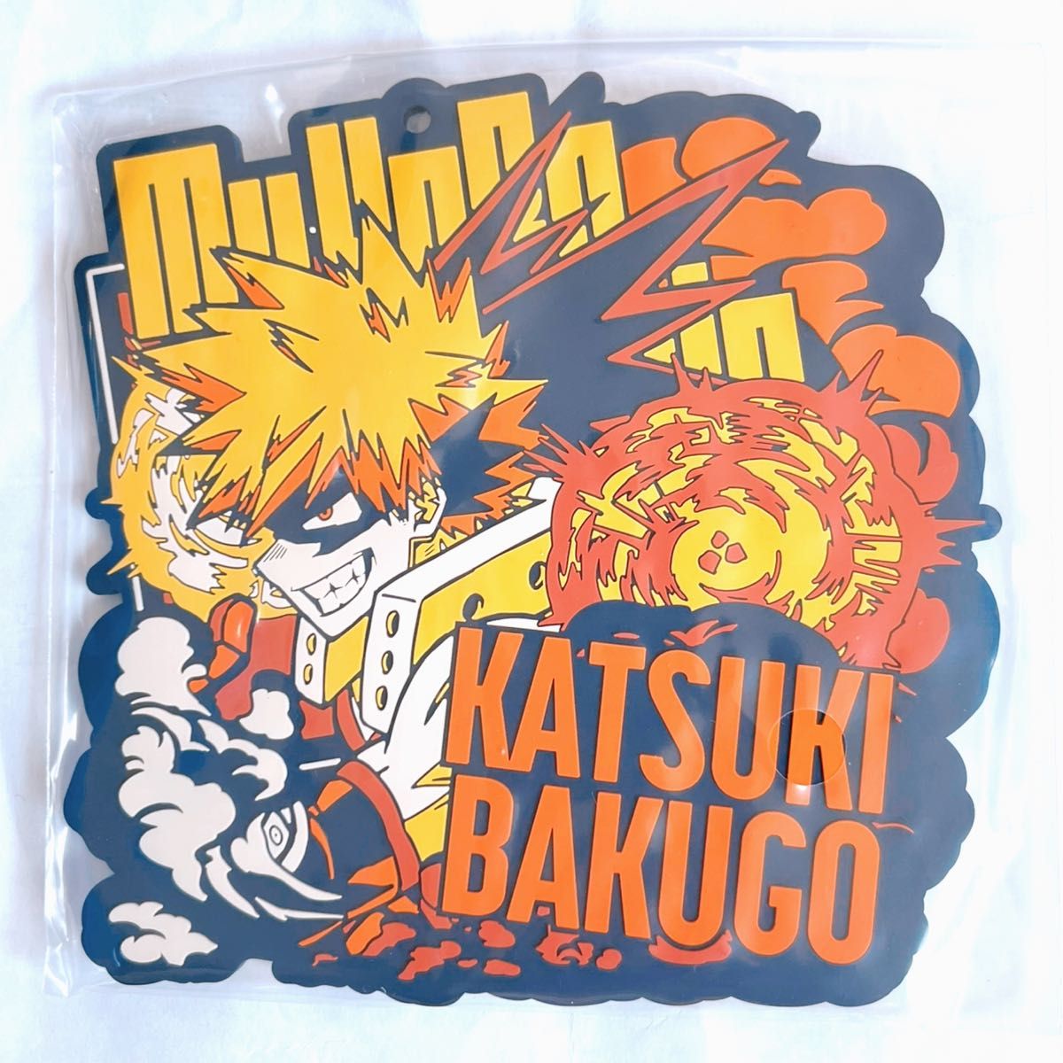 爆豪 コースター 僕のヒーローアカデミア展 DRAWING SMASH アート