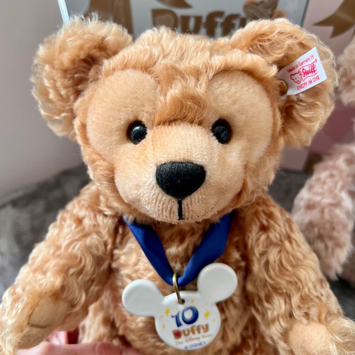 ディズニー TDS 10周年記念 数量限定2500体 シュタイフ ダッフィー