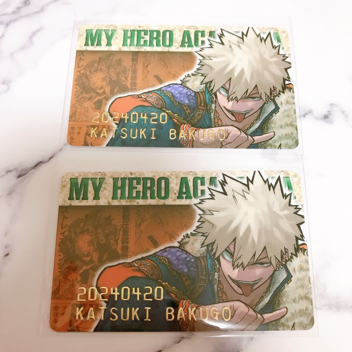僕のヒーローアカデミア』バースデイコレクションカード2024 （爆豪