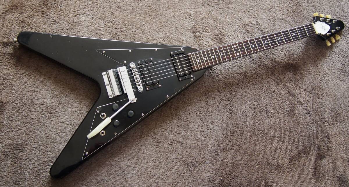 フライングV フライングVカスタム タイプ Flavor 黒 フライングV