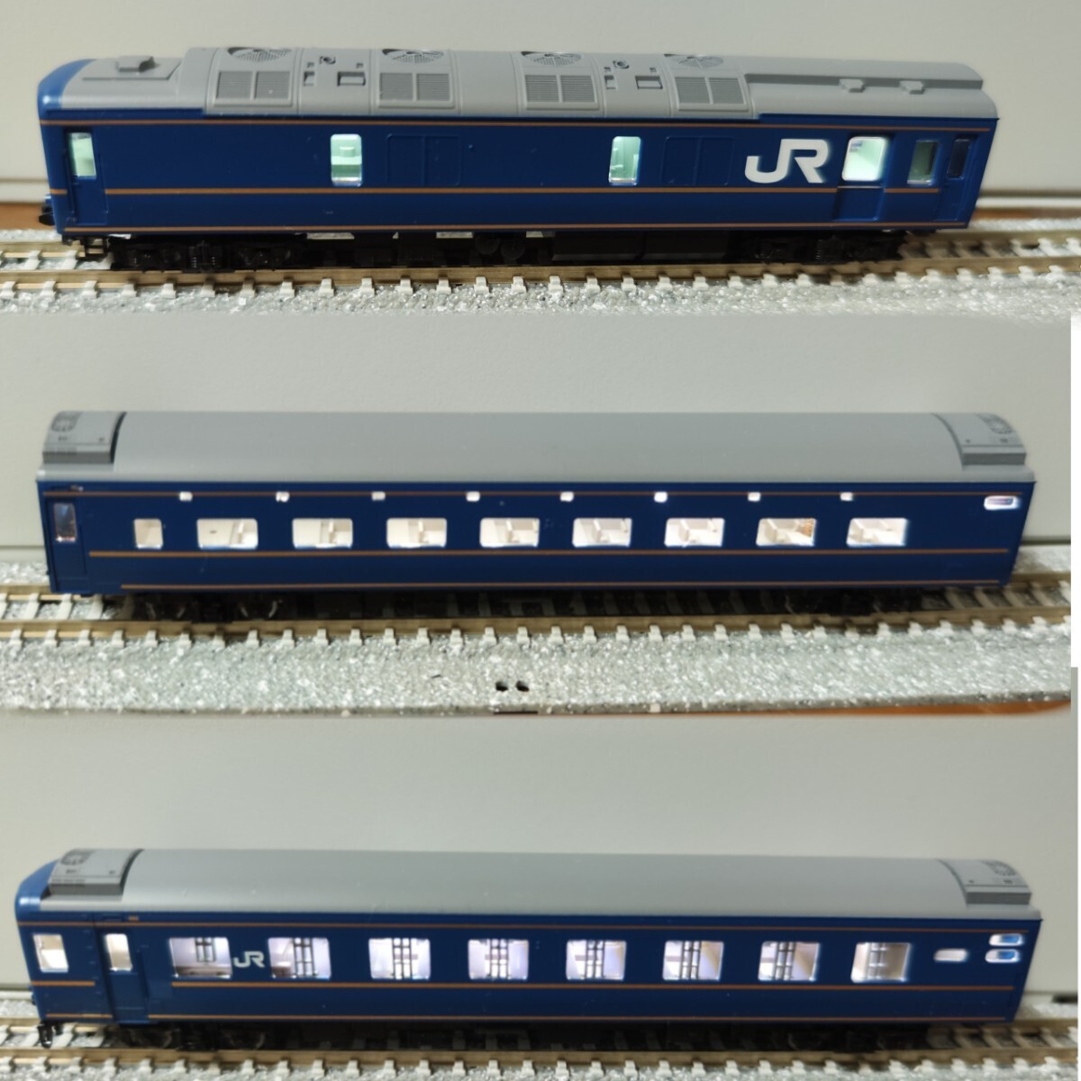 トミックス 北斗星 増結セット 室内灯付き JR 24系25形特急寝台客車