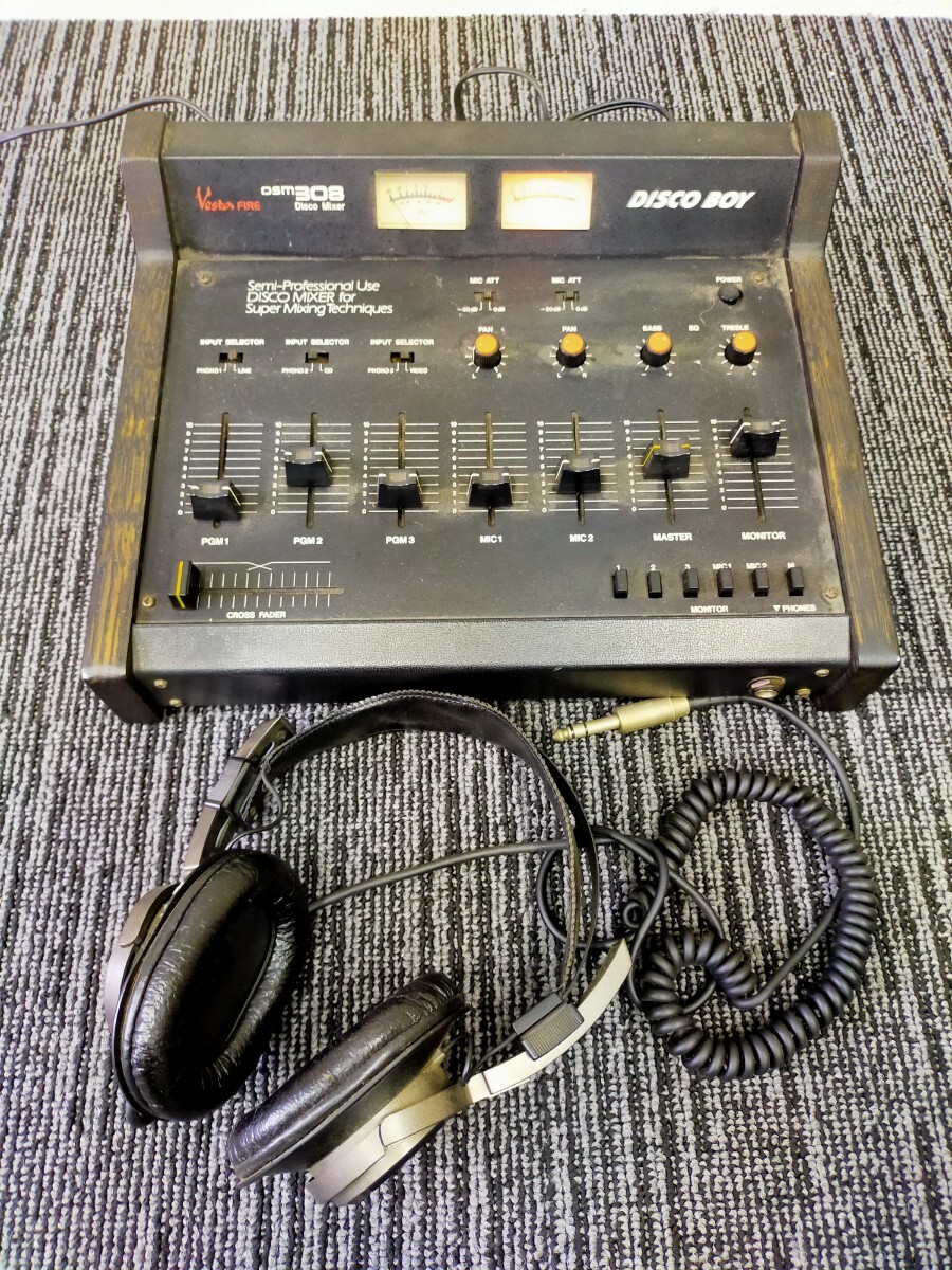 Vesta FIRE DISCO BOY DSM308 ベスタクス DJミキサー Vesta fire