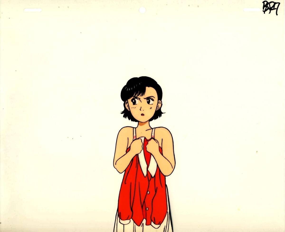 非売品）YAWARA!セル画 猪熊柔 制服 非売品）YAWARA!セル画 猪熊柔