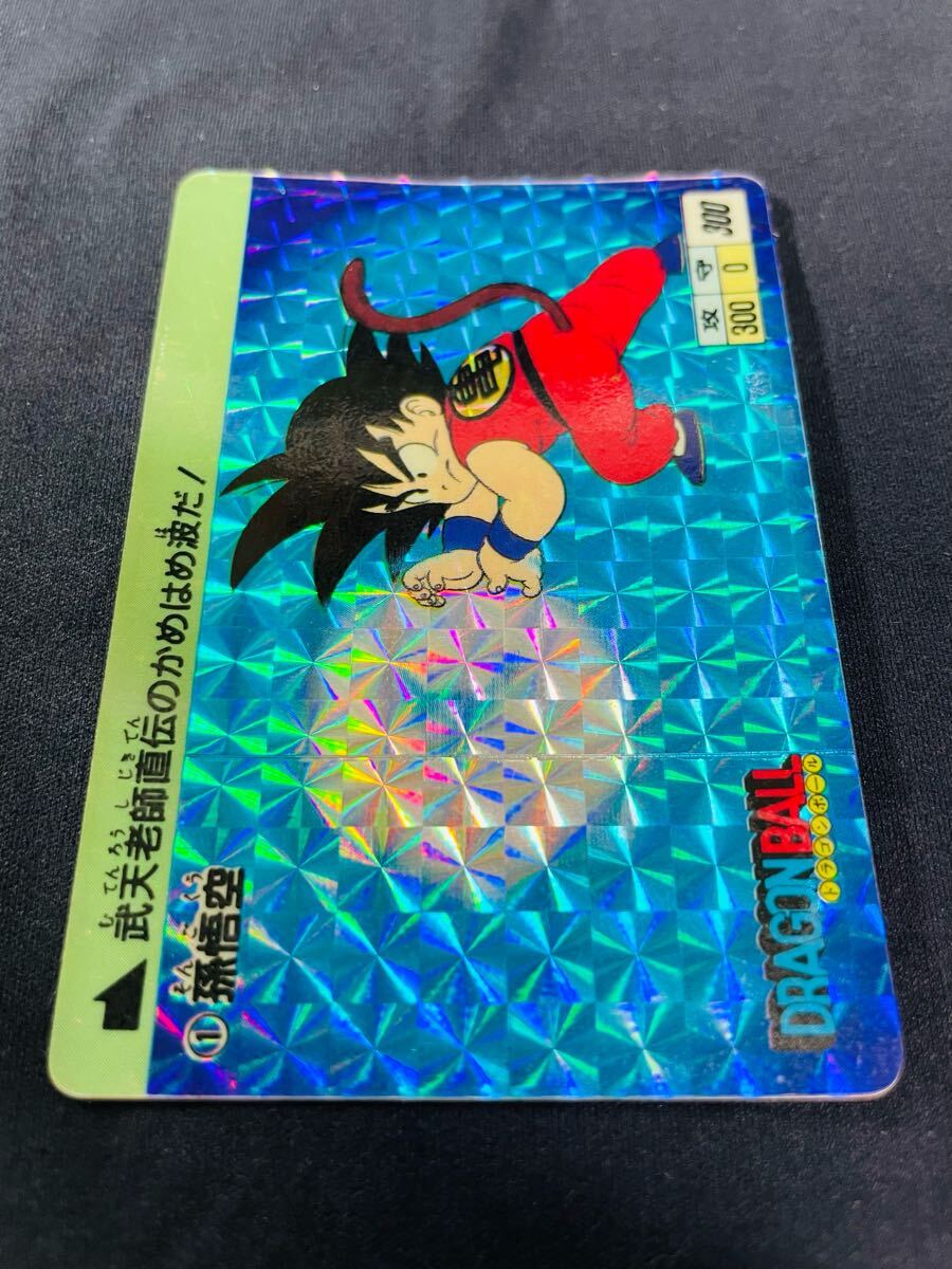 非売品】1988 ドラゴンボール 本弾 パート1 台紙 カードダス 非売品