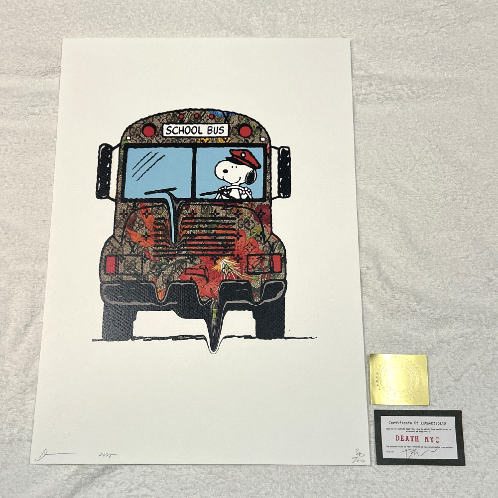 DEATH NYC/限定ポスター/スヌーピー/SNOOPY/HERMES/Lv Amazon.co.jp