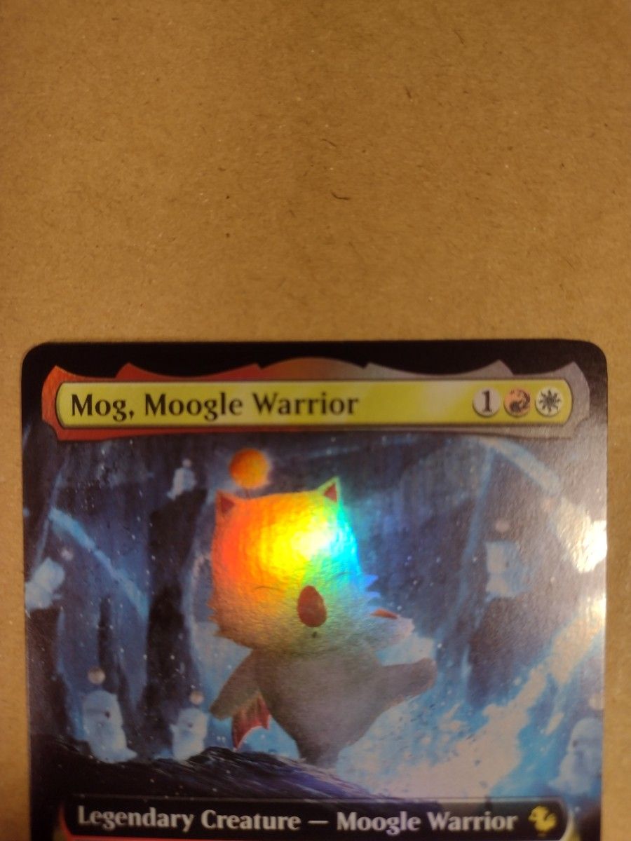 モーグリ族の戦士、モグ 拡張foil MTG モーグリ族の戦士、モグ 拡張