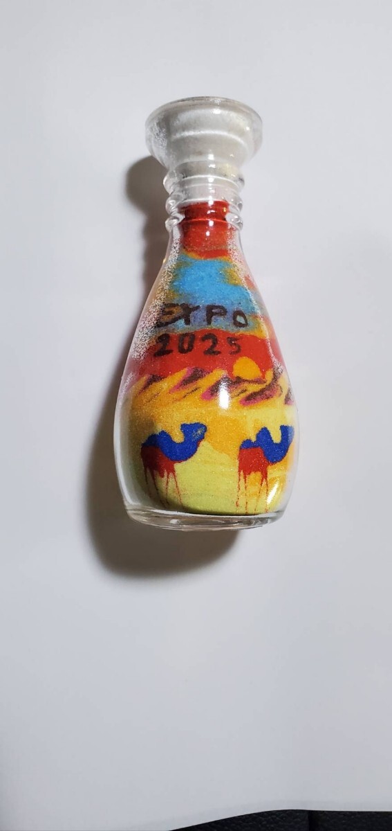 大阪関西万博 ヨルダン サンドアート 砂 EXPO 2025 お土産 会場限定