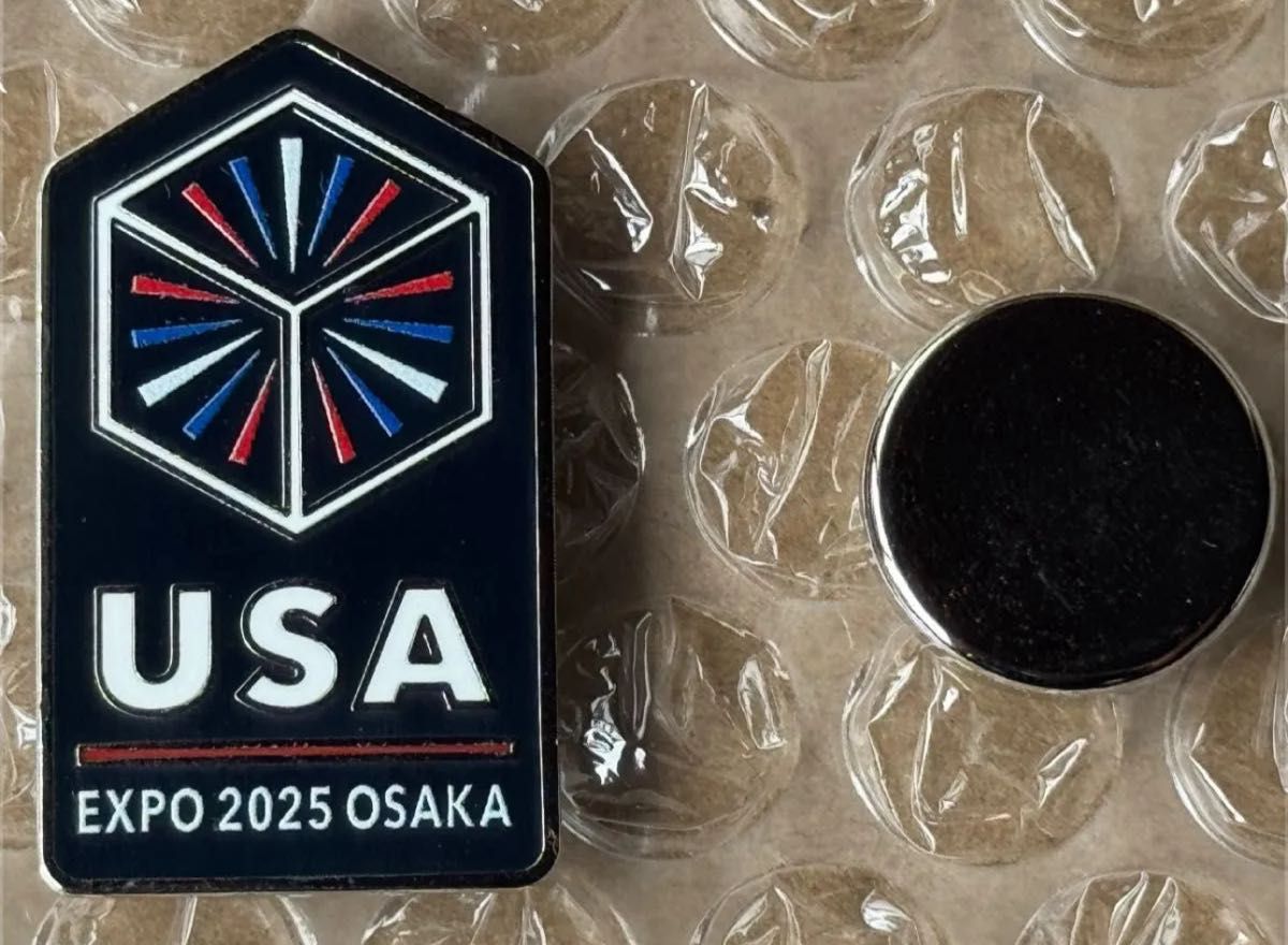 激レア MGM大阪 ピンバッチ アメリカパビリオン 激レア MGM大阪