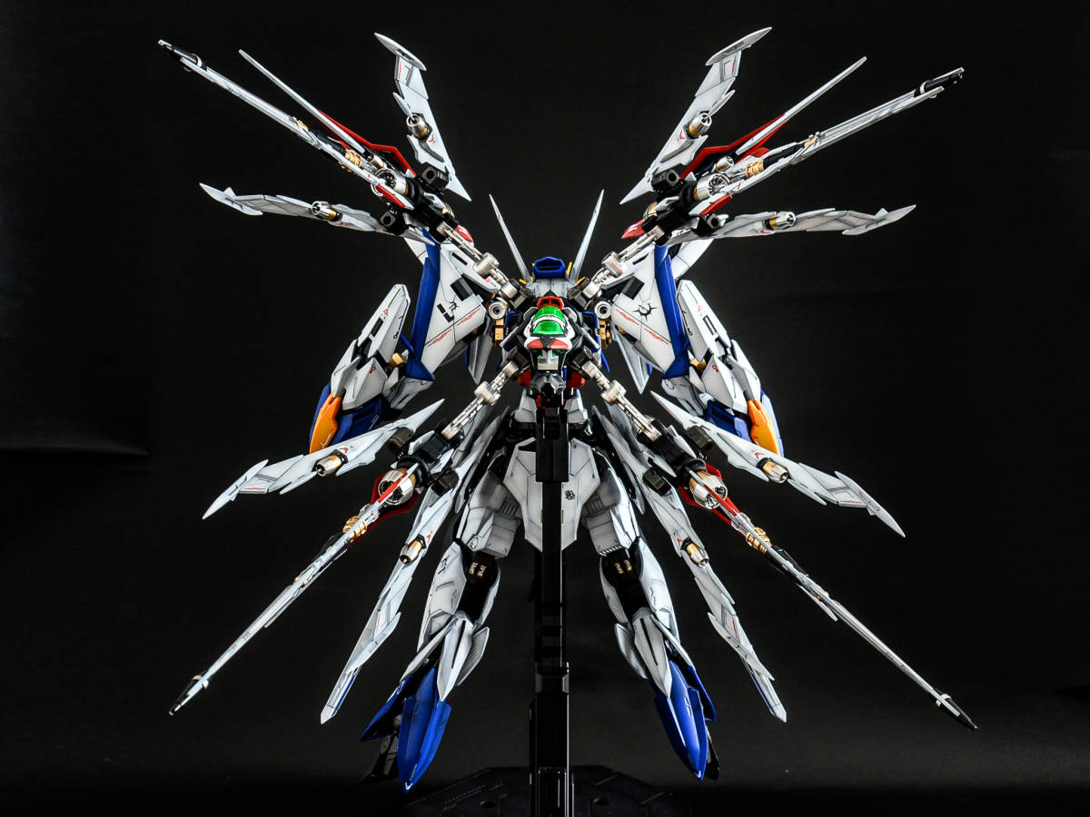 MGエクリプスガンダム/マニューバストライカーパック/全塗装完成済み