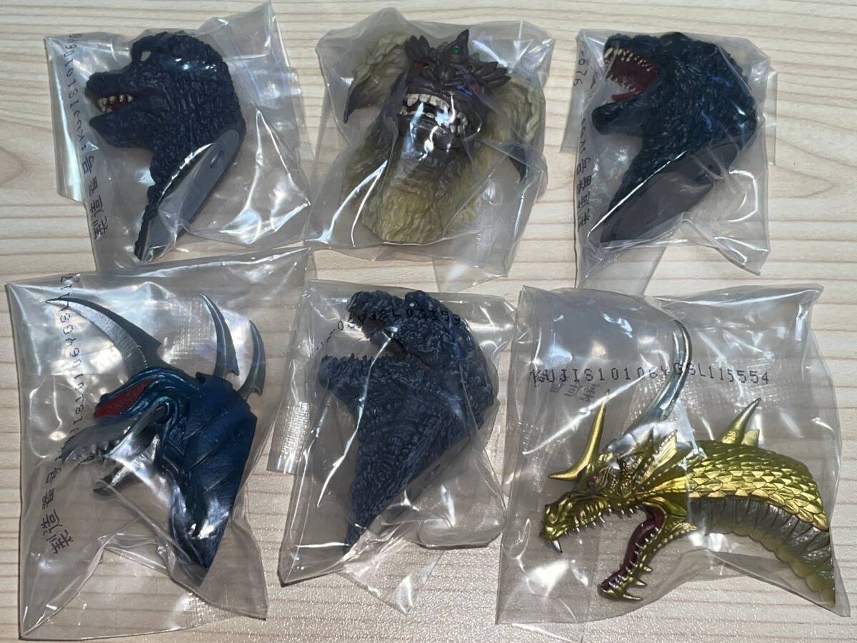 未開封品 一番くじ ゴジラ モンスターヘッドマグネット ワンピース