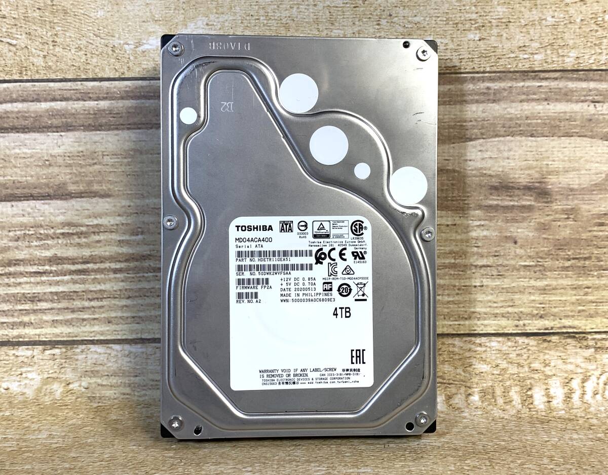 東芝 MD04ACA600 [6TB SATA600 7200] オークション比較 - 価格.com
