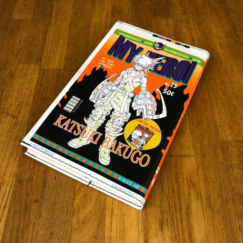 僕のヒーローアカデミア ターポリン アメコミ風ブックカバー 緑谷出久