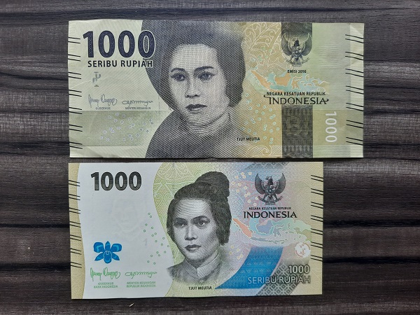 1000万インドネシアルピア Rp100,000 x100枚新札 500万インドネシア