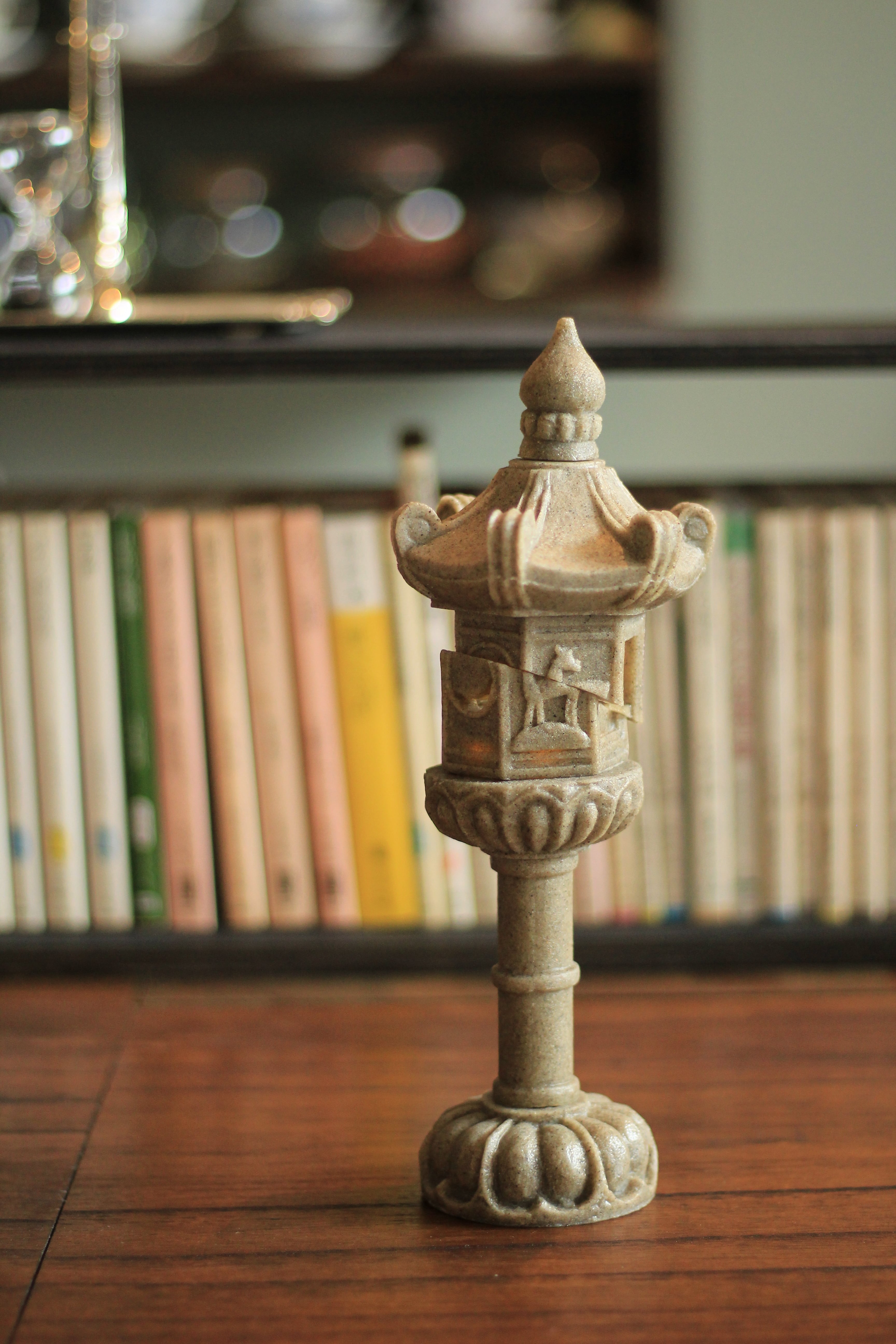 斬れてる石灯籠 ミニサイズ | 讃岐大的場工廠