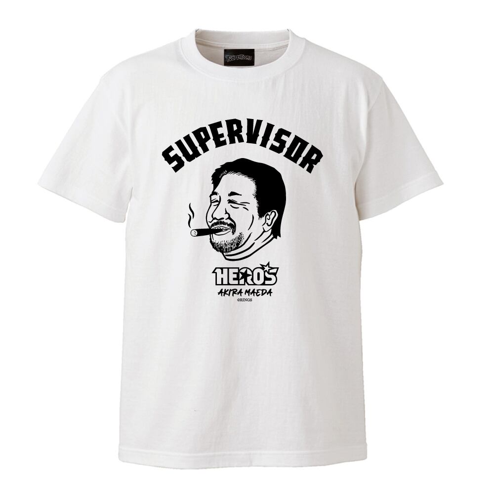 TWOPLATOONS × 前田 日明 コラボレーション SUPERVISOR-T / WHITE