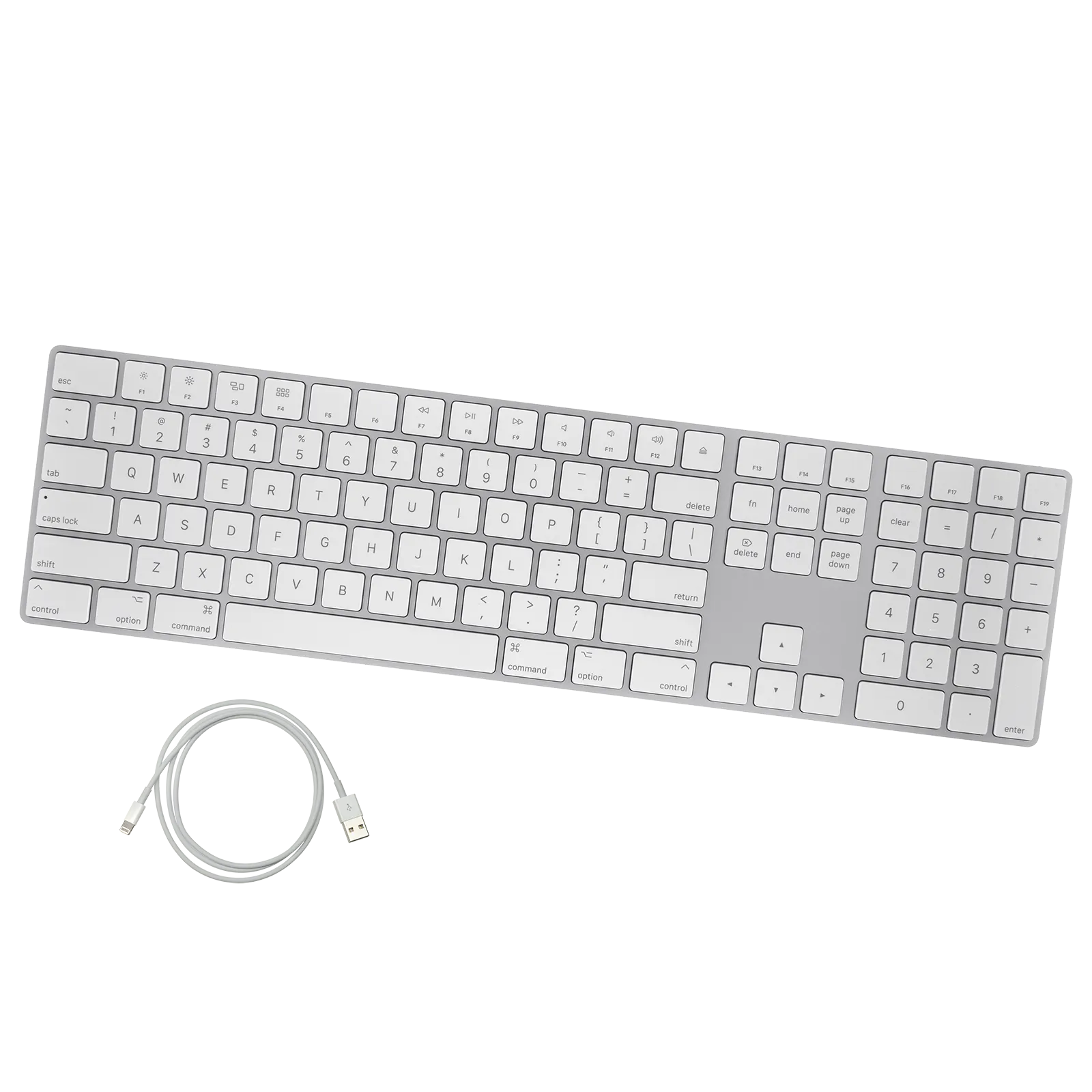 Apple Magic Keyboardテンキー付き日本語 シルバー A1843 Apple