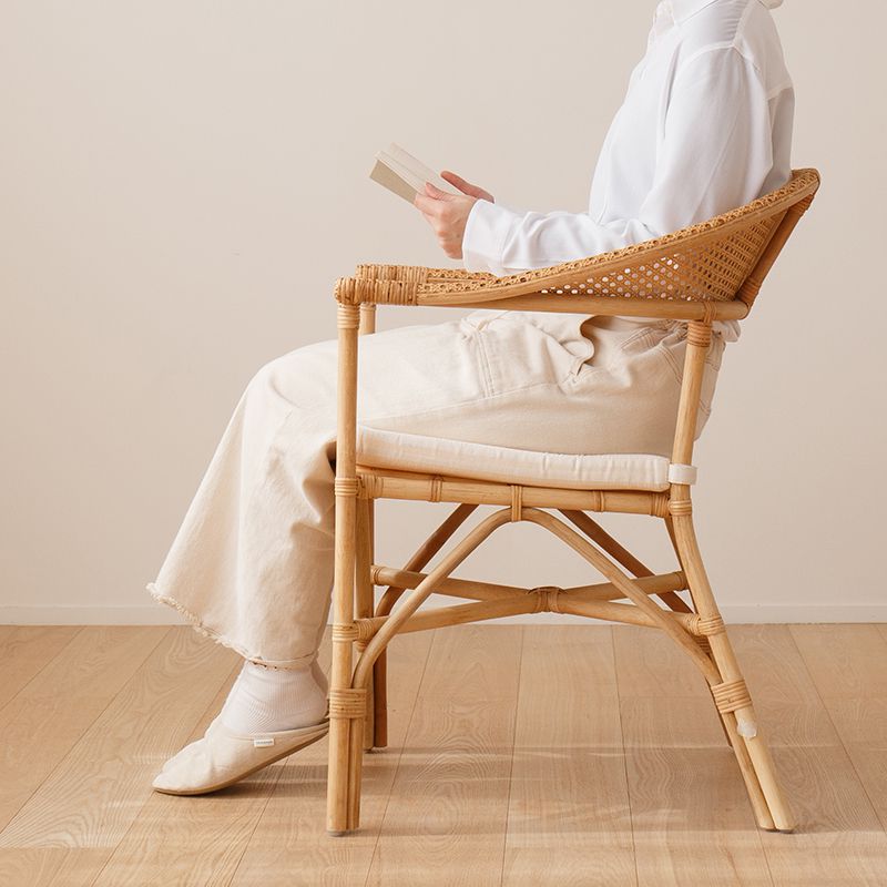 ラタンチェア 軽くて使いやすい籐の椅子/テイルチェア | ボー