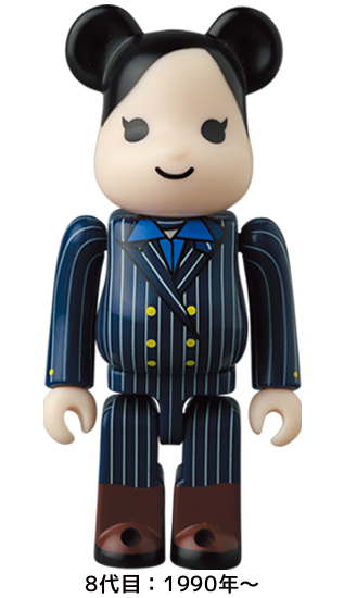 BE@RBRICK for ANA創立70周年記念歴代制服コレクション 100% BE@RBRICK