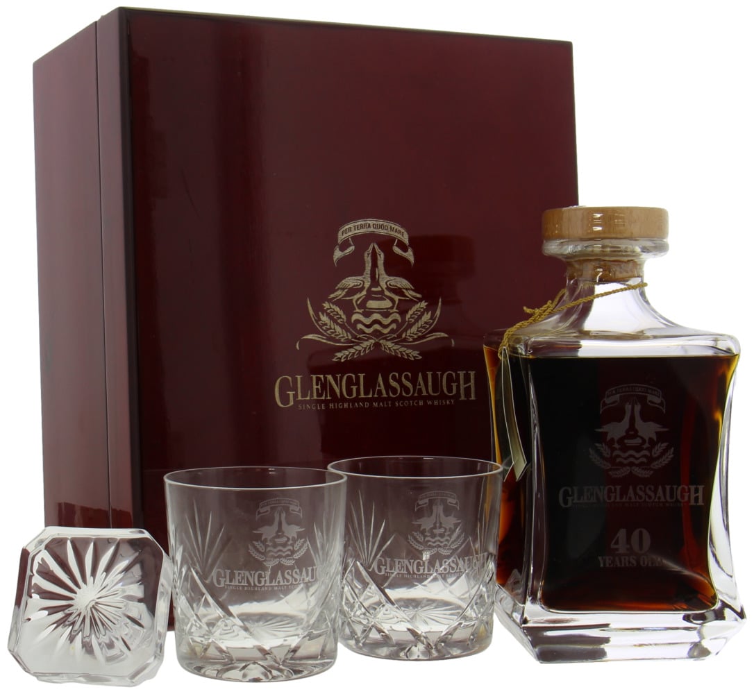 Glenglassaugh 40 Years Old Crystal Decanter 44.6% 1967