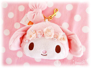 マイメロディ マイメロ リズメロ リズリサ ぬいぐるみ ポシェット マイ