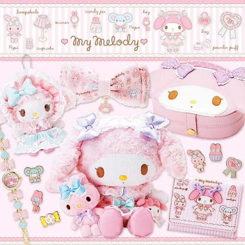 マイメロ ぬいぐるみ おめかしシリーズDX