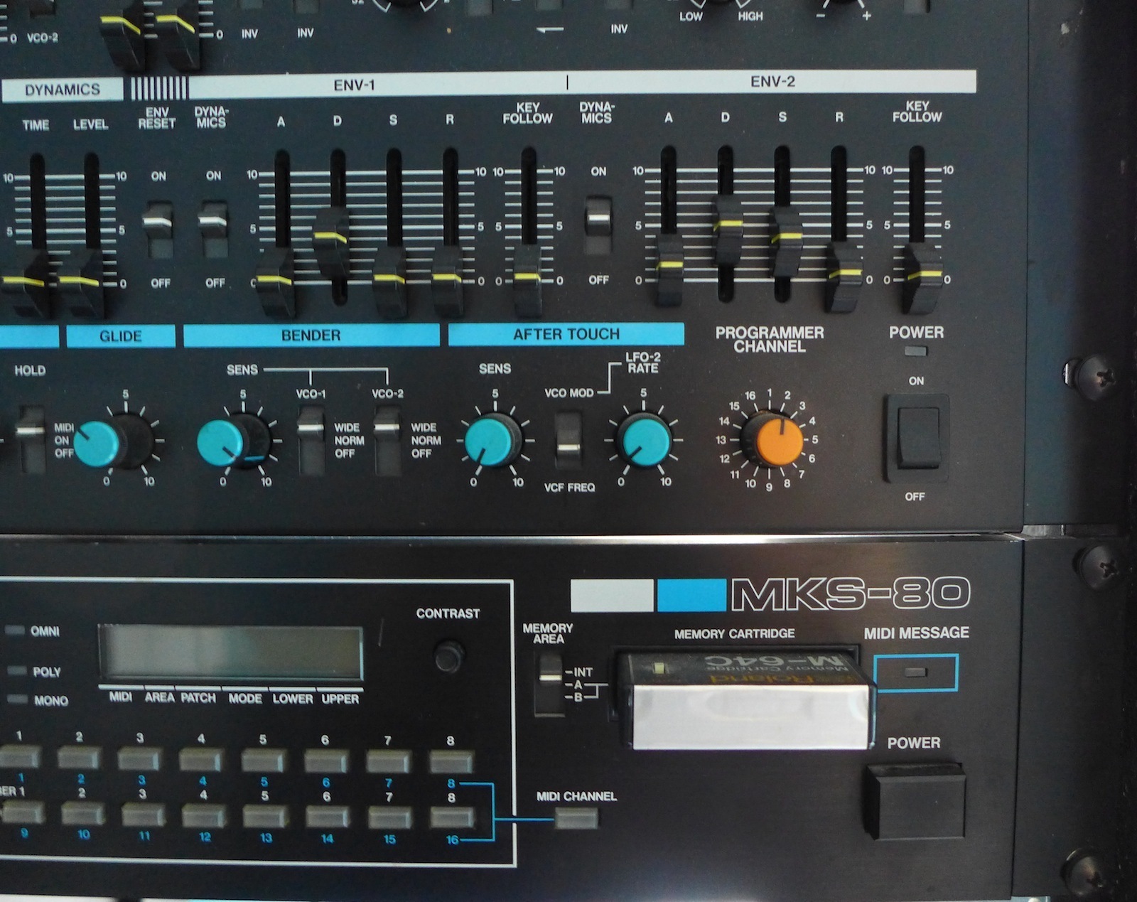 MATRIXSYNTH: Roland MKS-80 Super Jupiter Synthesizer with MPG-80