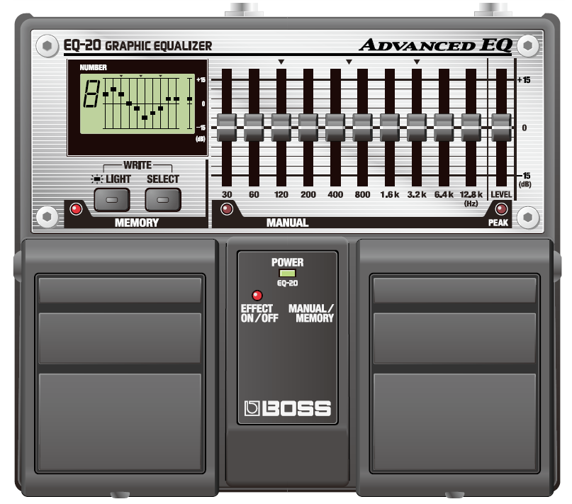 BOSS EQ-20 ツインペダルイコライザー(イコライザー)｜売買された