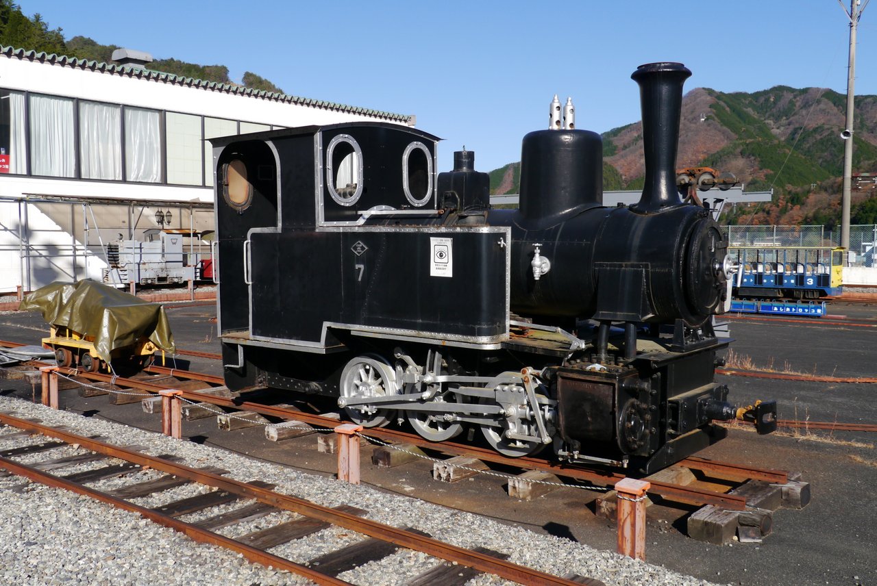 井笠鉄道 一号機関車 コッペル社製 ポリストーン製 1/48スケールモデル