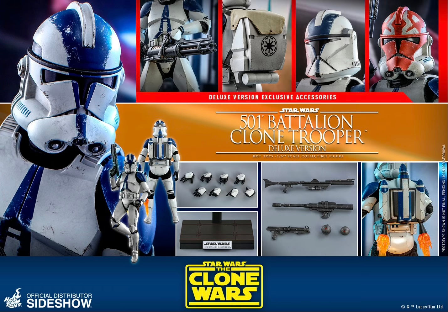 スター・ウォーズ Jesse 501st クローントルーパー ボイスヘルメット