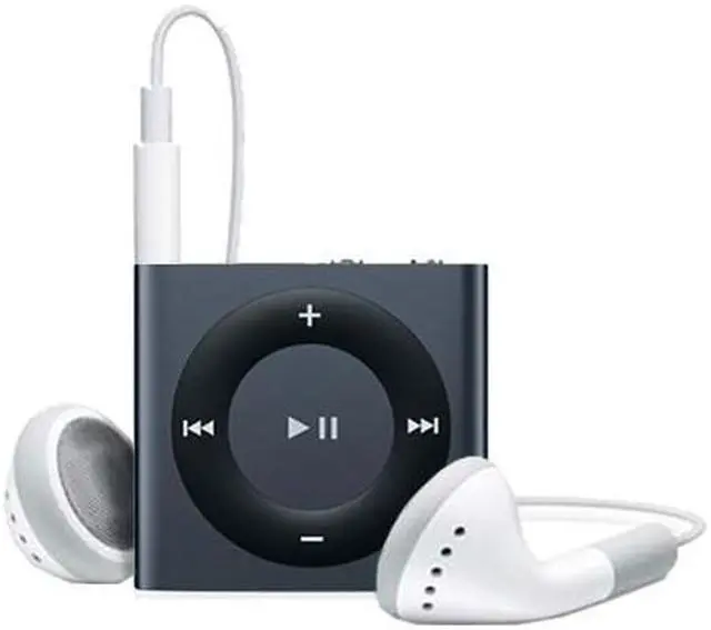 Refurbished: Apple - iPod shuffle 2GB - 4th Gen (Black/Slate