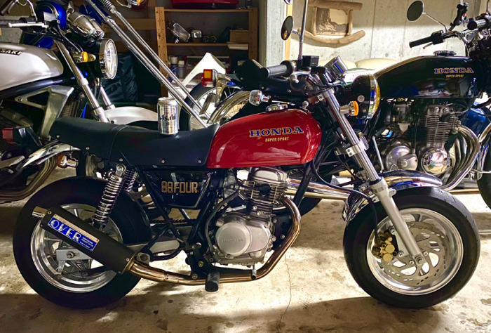 エイプ50 ヨンフォア仕様タンク エイプ50.100 タンク ヨンフォア仕様