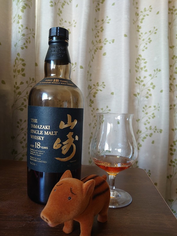 山崎18年を愉しむ・・それと車の屋根のシミ抜き - 紬とウィスキー