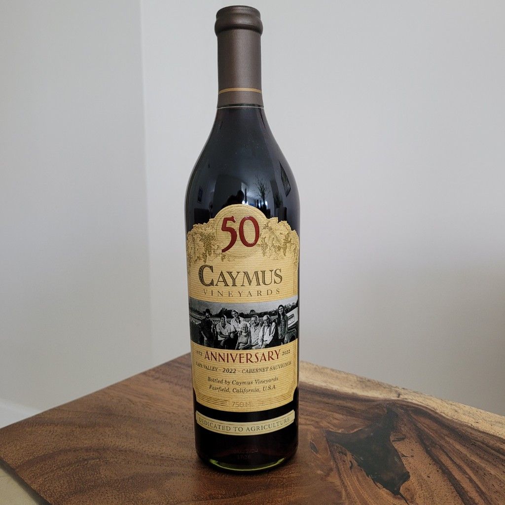 2022 Caymus Cabernet Sauvignon 50th Anniversary - CellarTracker
