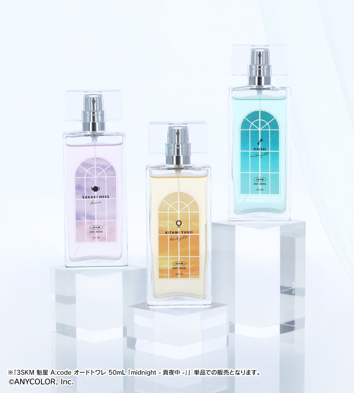 にじさんじ - 3SKM 魁星 A:code オードトワレ 50mL 「midnight -真夜中