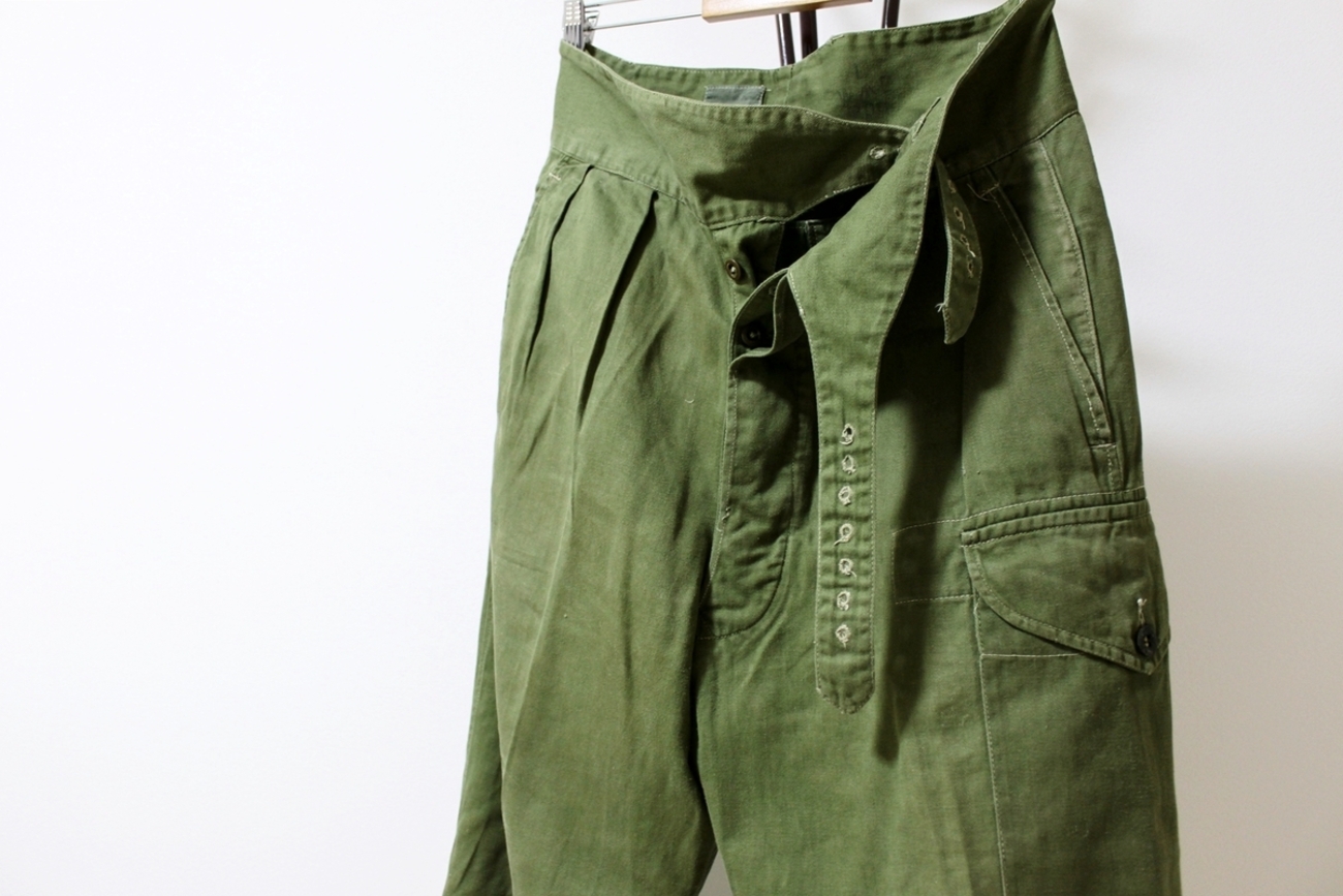 1953 BRITISH ARMY 1950 PATTERN GURKHA TROUSERS - LeLinLien