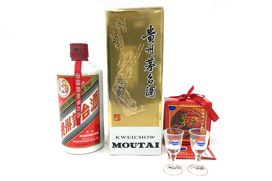 貴州茅台酒 マオタイ 天女ラベル 2015 53% 500ml の買取実績｜最新相場