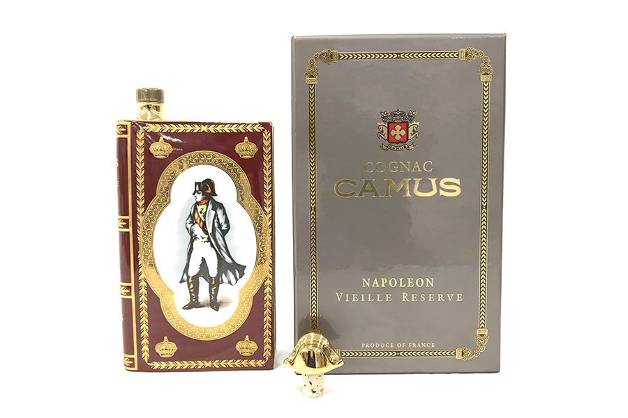 ◇未開栓 CAMUS ナポレオン 3本まとめ ゴールドブック ブルーブック XO