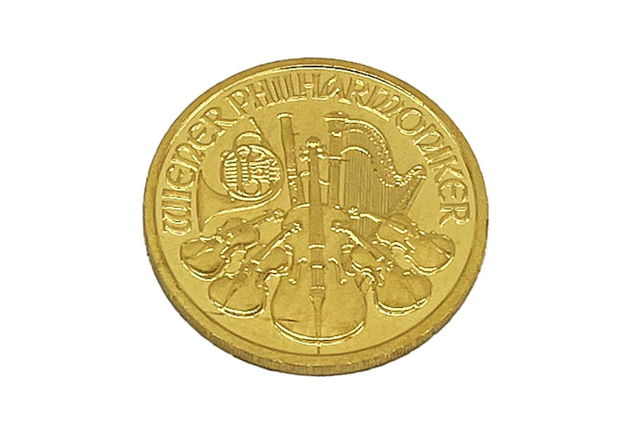 K24 ウィーン金貨ハーモニー 1/10oz の買取実績｜最新相場で高価買取