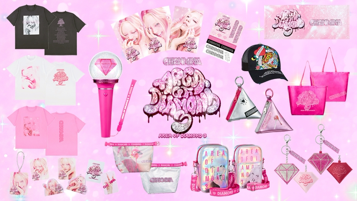 ちゃんみな AREA OF DIAMOND3 グッズ AREA OF DIAMOND」グッズ 先行