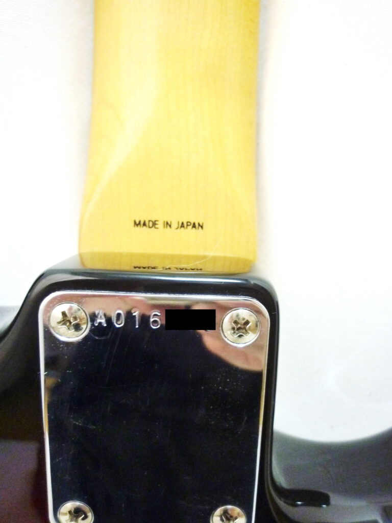 フェンダージャパン ストラトキャスター Oシリアル 最新 Fender Japan