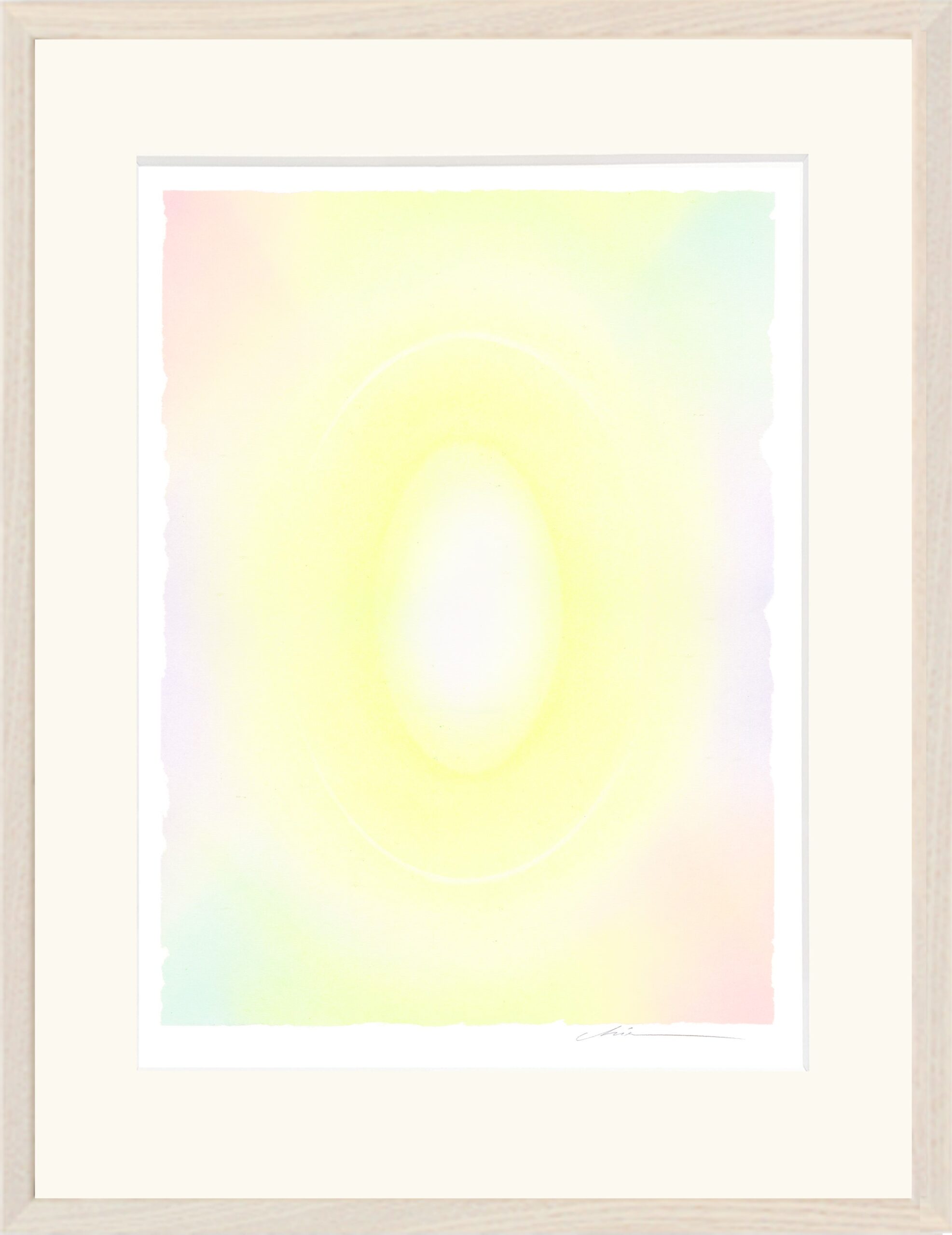 限定品]Chieart 「愛の世界」四切サイズ Chie Art（チエアート）版画