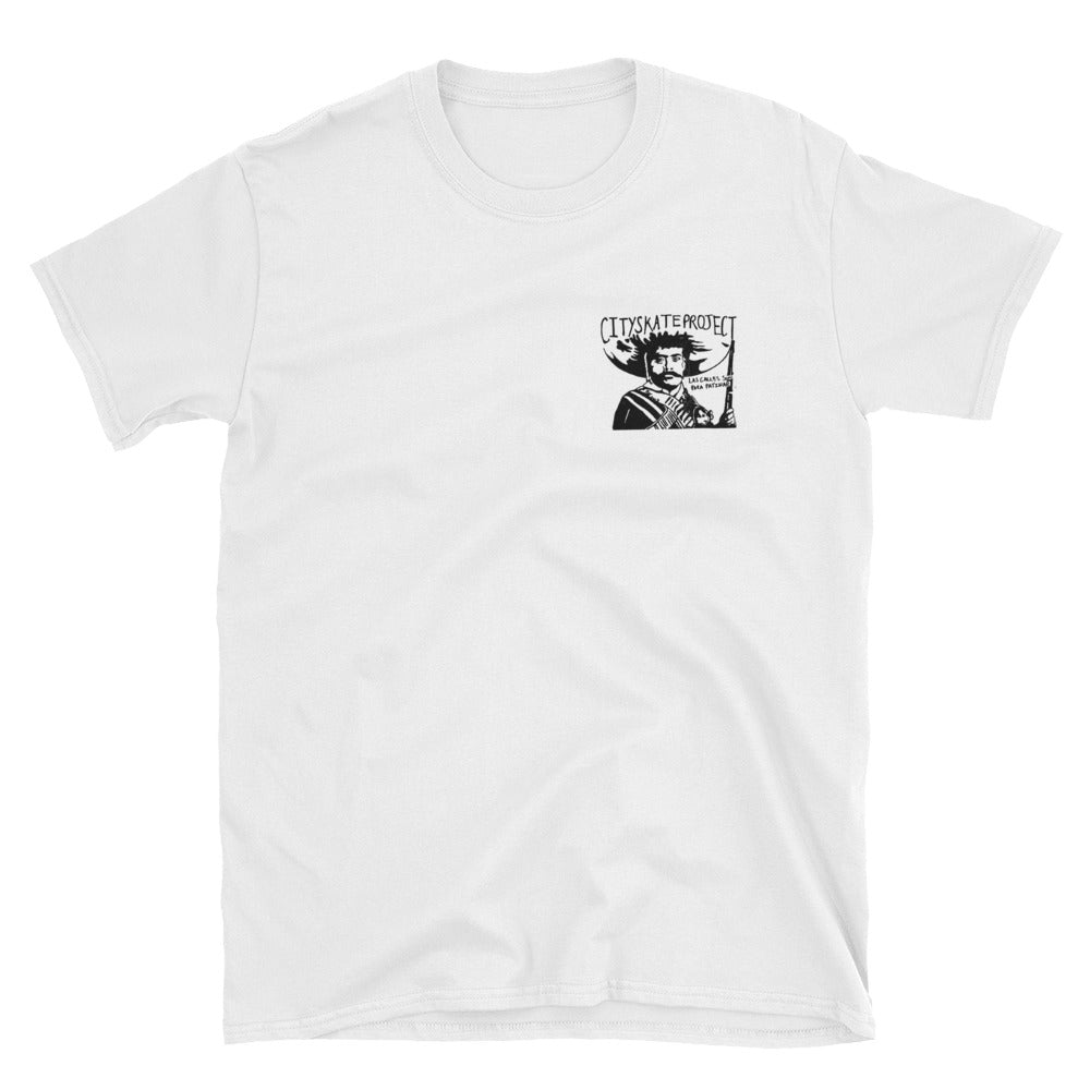 Zapatista Skateboarding T-Shirt | Tierra y Libertad | City Skate
