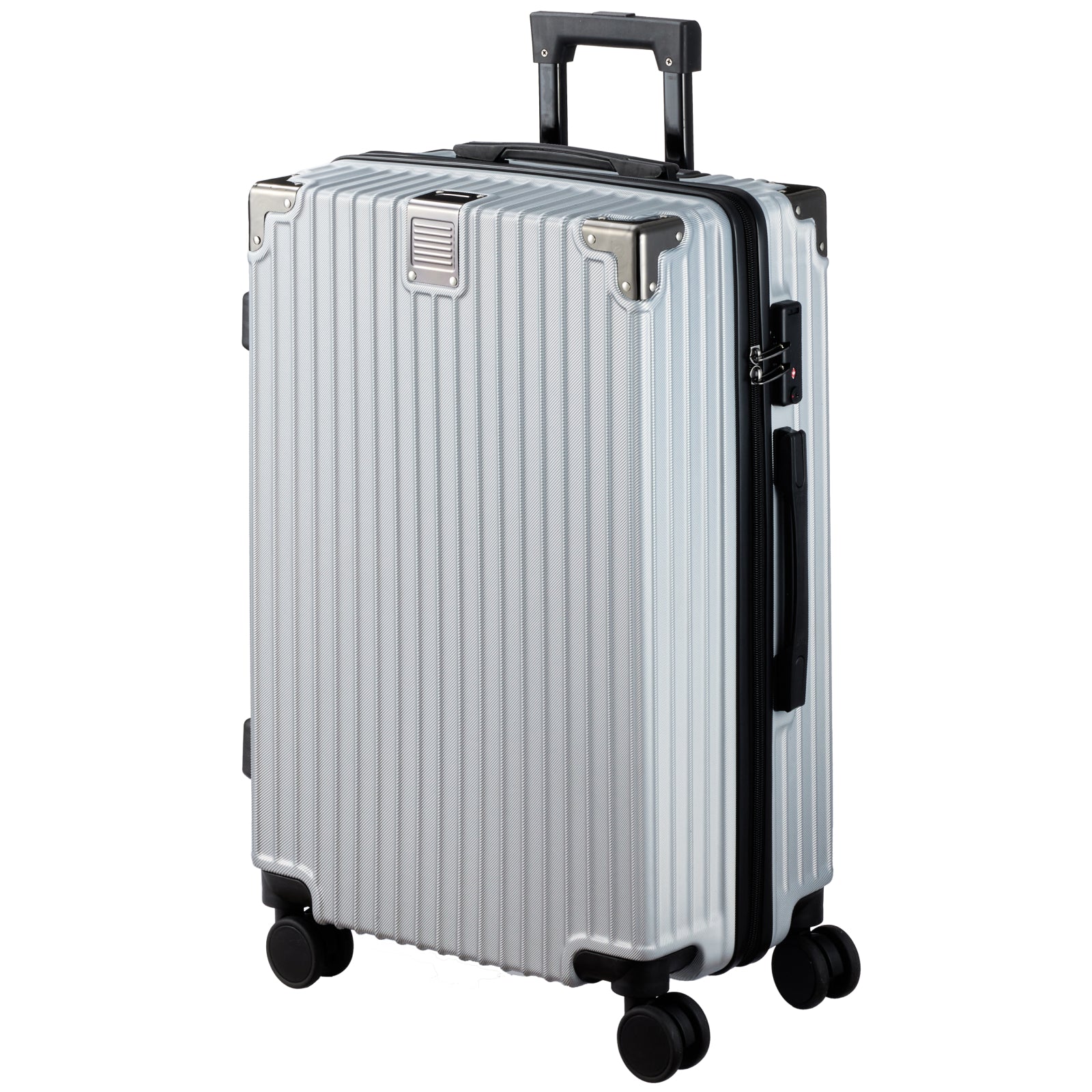 C.jutro 日本企業企画】スーツケース 6色 ファスナータイプ Mサイズ