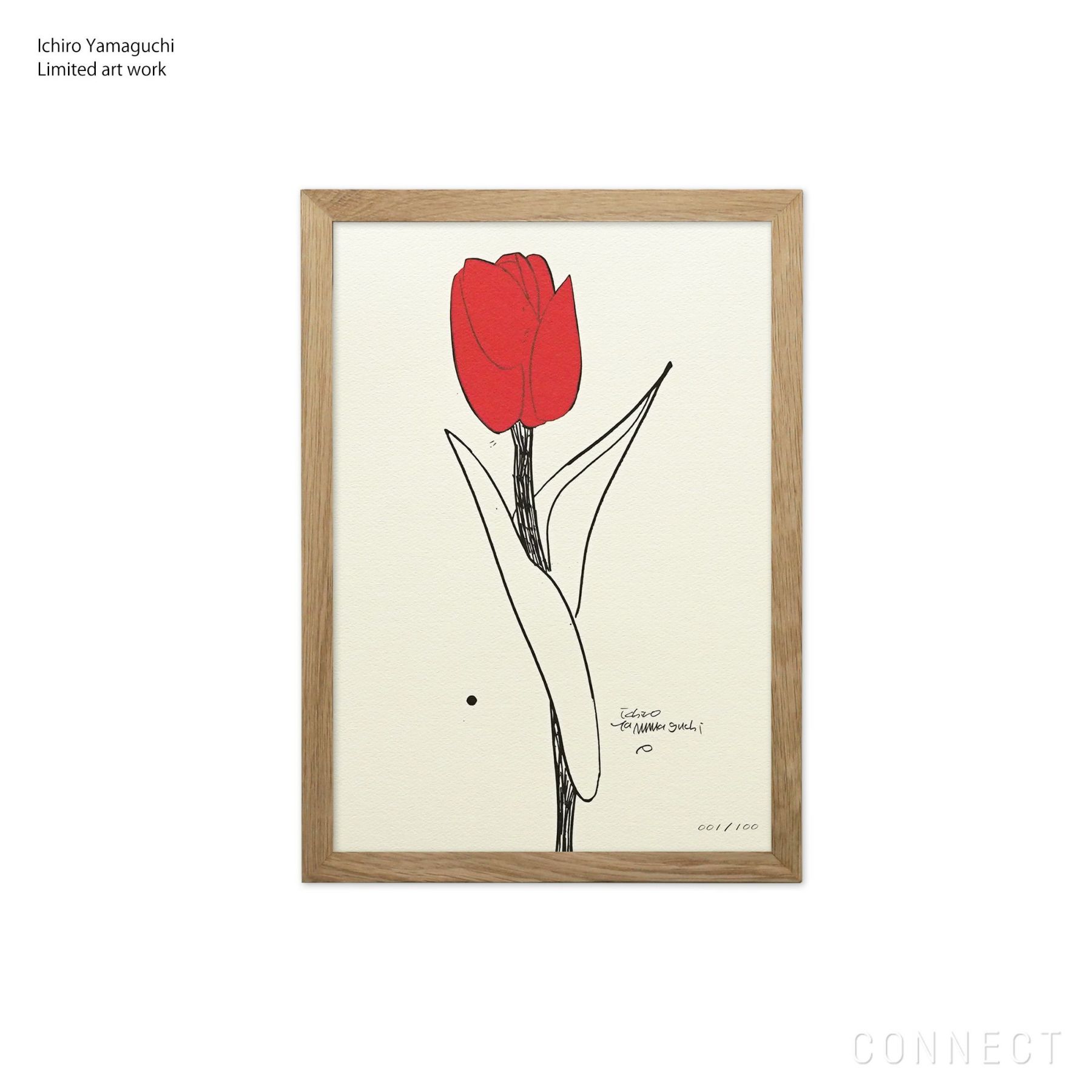 山口一郎 ネコ Mサイズ アートポスター 限定】山口一郎 / Giclee