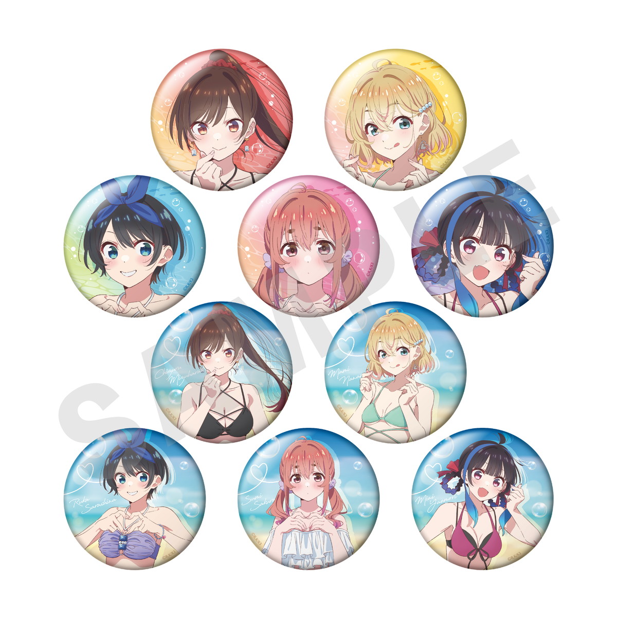 彼女、お借りします グッズ まとめ売り 73こセット 大量 ラバー